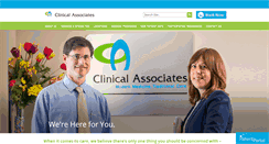 Desktop Screenshot of clinicalassociatesmd.com